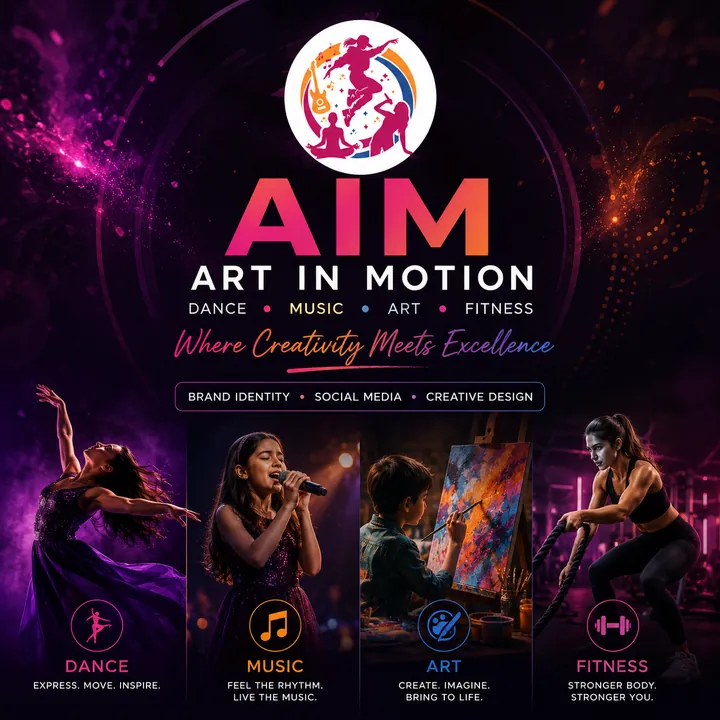 Art In Motion (AIM) – Branding & Digital Marketing by Phantom Designs